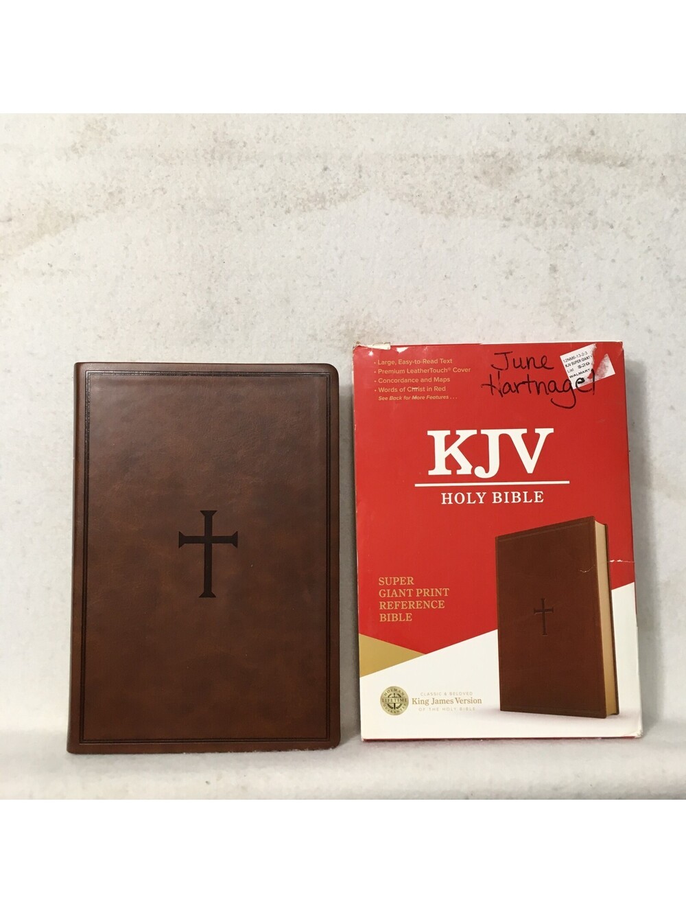 Bible Believer God Study REFERENCE BIBLE KJV SUPER GIANT PRINT HOLMAN